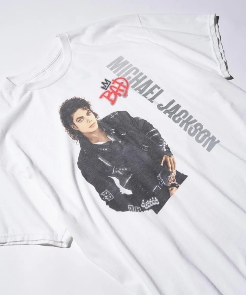 THRIFTY LOOK(スリフティールック)の「THRIFTY LOOK スリフティルック / THRIFTY"MJ BAD"TEE マイケルジャクソン(Tシャツ/カットソー・メンズ・ホワイト/ブラック/ブラック系1・MEDIUM/X-LARGE/LARGE)」の9枚目の写真