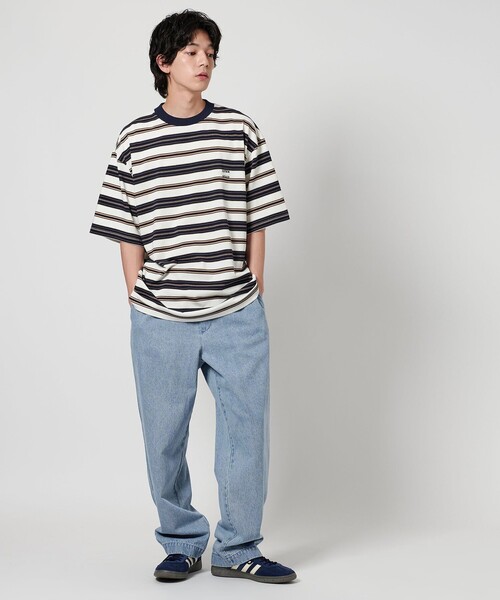 CITEN（シテン）の「＜CITEN＞デニムナップパンツ（デニムパンツ・メンズ・ライトブルー/コバルトブルー・S/L/M）」の5枚目の写真