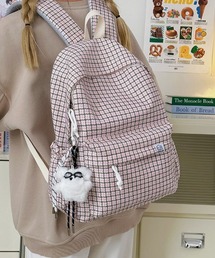 FREE STYLISTS（フリー スタイリスト）の「Y2K ウィンドーペイン柄 バックパック 【A4サイズ収納可能】《通勤・通学に！》（バックパック/リュック）」