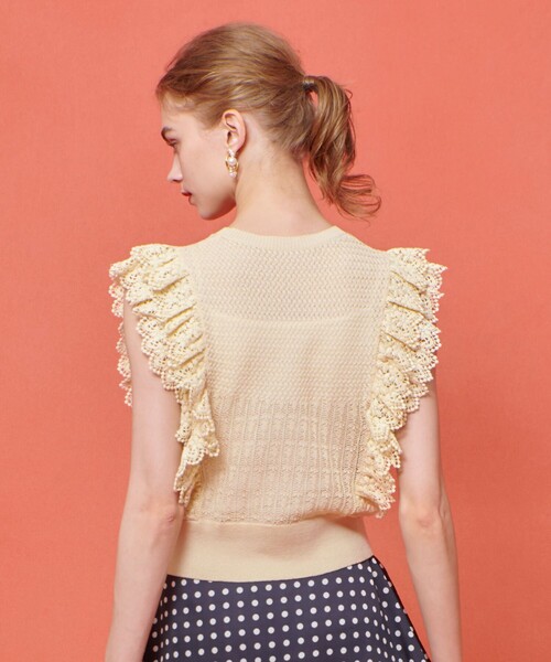 LOULOU WILLOUGHBY（ルルウィルビー）の「【LOULOU WILLOUGHBY】レース