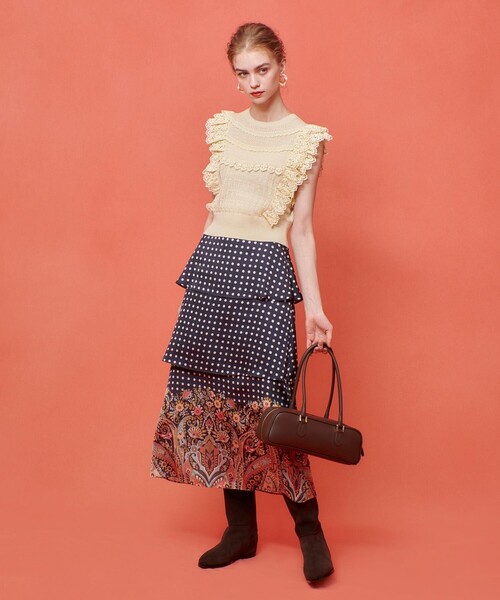 LOULOU WILLOUGHBY（ルルウィルビー）の「【LOULOU WILLOUGHBY】レース