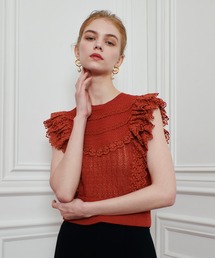 LOULOU WILLOUGHBY｜ルルウィルビーのニット/セーター（フリル）通販