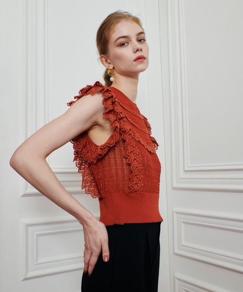 LOULOU WILLOUGHBY（ルルウィルビー）の「【LOULOU WILLOUGHBY】レース