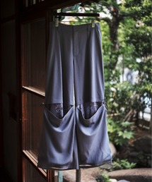 HARE | 【YUMA TAKAHASHI×HARE SET UP対応】ムスビレイヤードパンツ(HARE)(スラックス)