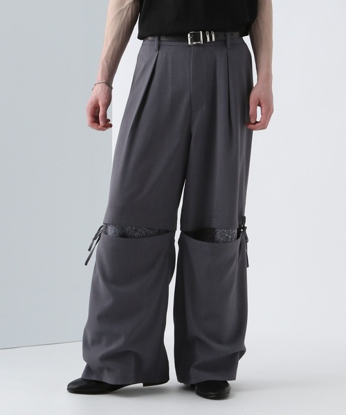 YUMA TAKAHASHI×HARE SET UP対応】ムスビレイヤードパンツ(HARE