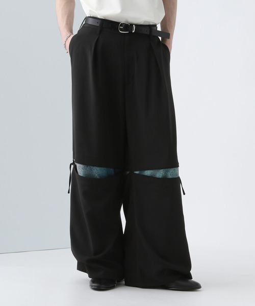 HARE（ハレ）の「【YUMA TAKAHASHI×HARE SET UP対応】ムスビレイヤードパンツ(HARE)（スラックス・メンズ・グレー系その他/ブラック系その他・FREE）」の17枚目の写真