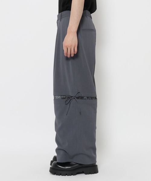 HARE（ハレ）の「【YUMA TAKAHASHI×HARE SET UP対応】ムスビレイヤードパンツ(HARE)（スラックス・メンズ・グレー系その他/ブラック系その他・FREE）」の19枚目の写真