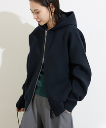 《追加》【洗える】ダブルニットフーディ