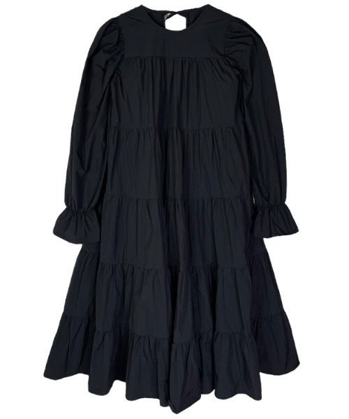 nylon tiered one-piece