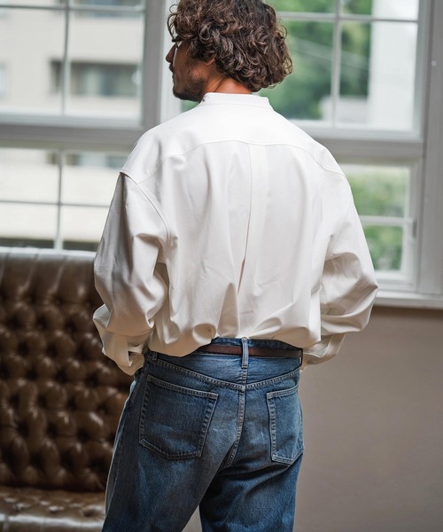 Magine（マージン）の「mko12994-Minimal Leather Belt レザーベルト（ベルト・メンズ・ブラウン/ブラック・FREE）」の15枚目の写真