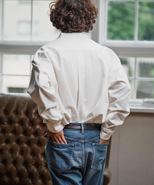 Magine（マージン）の「mko12994-Minimal Leather Belt レザーベルト（ベルト・メンズ・ブラウン/ブラック・FREE）」の14枚目の写真