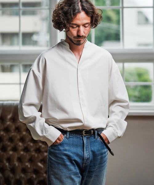 Magine（マージン）の「mko12994-Minimal Leather Belt レザーベルト（ベルト・メンズ・ブラウン/ブラック・FREE）」の11枚目の写真