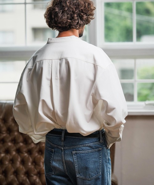 Magine（マージン）の「mko12994-Minimal Leather Belt レザーベルト（ベルト・メンズ・ブラウン/ブラック・FREE）」の9枚目の写真