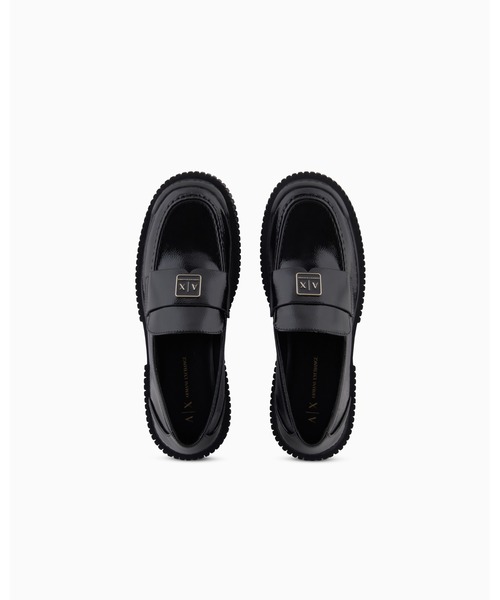 A|X アルマーニ エクスチェンジ　メッシュ チャンキーソールローファー ARMANI EXCHANGE（アルマーニエクスチェンジ）の「【A|X