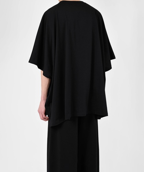 LAD MUSICIAN（ラッドミュージシャン）の「FRENCH SLEEVE BIG T-SHIRT（Tシャツ/カットソー・メンズ・ブラック/ホワイト・FREE）」の6枚目の写真