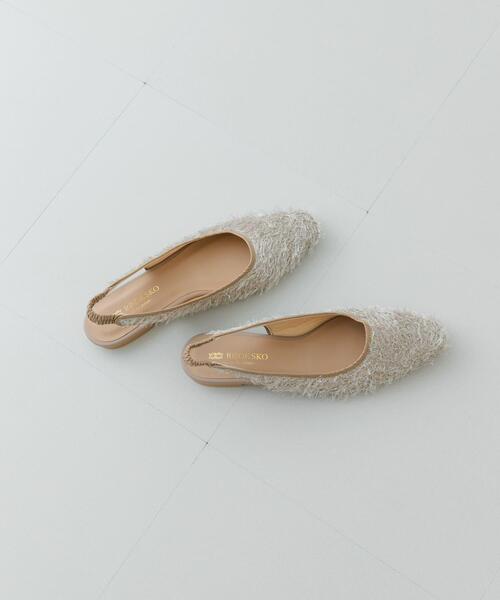 セール】『MADE IN JAPAN』ヘアリーバックストラップミュール（その他