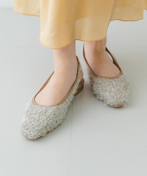 RODE SKO（ロデスコ）の「『MADE IN JAPAN』ヘアリーバックストラップミュール（その他シューズ・レディース・ベージュ/ブラック・36/37/38）」の15枚目の写真