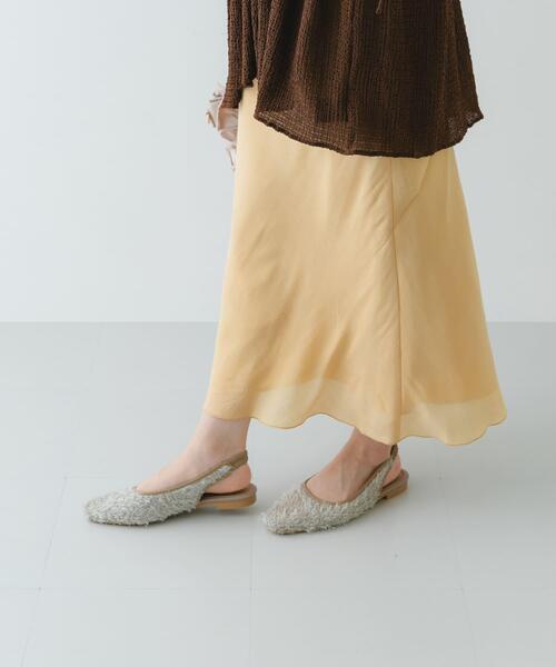 RODE SKO（ロデスコ）の「『MADE IN JAPAN』ヘアリーバックストラップミュール（その他シューズ・レディース・ベージュ/ブラック・36/37/38）」の19枚目の写真