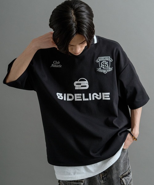 CRAFT STANDARD BOUTIQUE(クラフトスタンダードブティック)の「接触冷感/UVカット/軽量 襟付きゲームTEE(Tシャツ/カットソー・メンズ・ブラック/ホワイト・M/L/XL)」の3枚目の写真