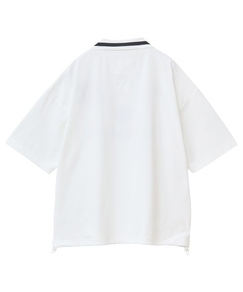 CRAFT STANDARD BOUTIQUE(クラフトスタンダードブティック)の「接触冷感/UVカット/軽量 襟付きゲームTEE(Tシャツ/カットソー・メンズ・ブラック/ホワイト・M/L/XL)」の17枚目の写真