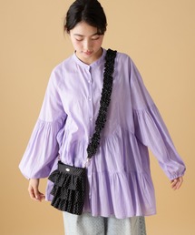 tiny tiny | フリルギャザーショルダーバッグ[tiny tiny(ティニーティニー)](ショルダーバッグ)