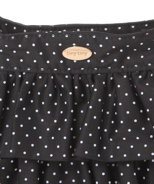 tiny tiny（ティニーティニー）の「フリルギャザーショルダーバッグ[tiny tiny(ティニーティニー)]（ショルダーバッグ・レディース・ブラック/その他1/グリーン・0）」の6枚目の写真