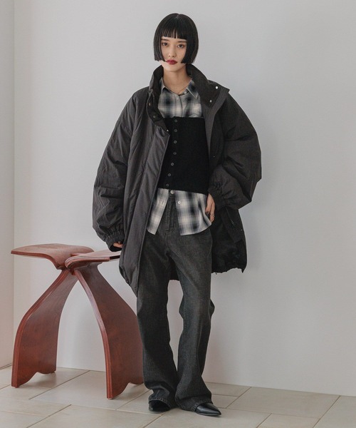 LOWRYS FARM（ローリーズファーム）の「アソートチェックＢＩＧシャツ  525629（シャツ/ブラウス・レディース・ブラック/ブラウン/ブルー/レッド/グリーン/ブルー系その他・FREE）」の15枚目の写真