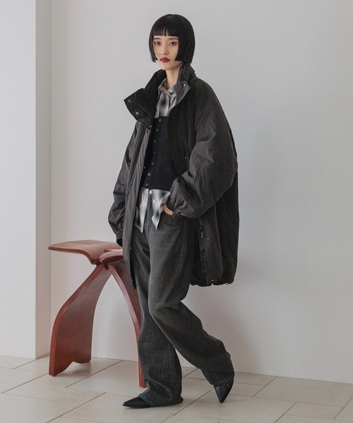 LOWRYS FARM（ローリーズファーム）の「アソートチェックＢＩＧシャツ  525629（シャツ/ブラウス・レディース・ブラック/ブラウン/ブルー/レッド/グリーン/ブルー系その他・FREE）」の16枚目の写真