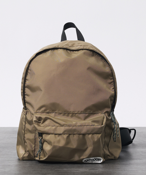 OUTDOOR PRODUCTS(アウトドアプロダクツ)の「【OUTDOOR PRODUCTS / アウトドアプロダクツ】one shoulder/ワンショルダーバックパック大/ユニセックス/251115(バックパック/リュック・メンズ・ブラック/ベージュ・フリー)」の5枚目の写真