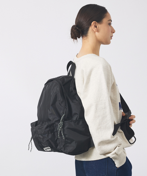 OUTDOOR PRODUCTS(アウトドアプロダクツ)の「【OUTDOOR PRODUCTS / アウトドアプロダクツ】one shoulder/ワンショルダーバックパック大/ユニセックス/251115(バックパック/リュック・メンズ・ブラック/ベージュ・フリー)」の7枚目の写真
