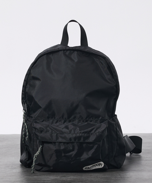 OUTDOOR PRODUCTS(アウトドアプロダクツ)の「【OUTDOOR PRODUCTS / アウトドアプロダクツ】one shoulder/ワンショルダーバックパック大/ユニセックス/251115(バックパック/リュック・メンズ・ブラック/ベージュ・フリー)」の8枚目の写真