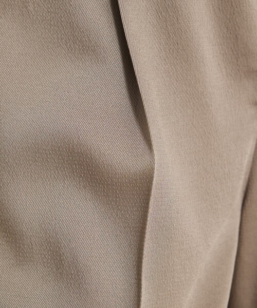 qualite（カリテ）の「【ウエストゴムで楽ちん×オシャレ】センタープレスカルゼイージーパンツ/オフィスカジュアル/夏服/秋服（その他パンツ・レディース・ブラウン/カーキ/ブラック・36/38/40/34）」の22枚目の写真