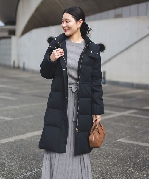 撥水 ダウン ロングコート（ダウンジャケット/コート）｜BEAMS HEART