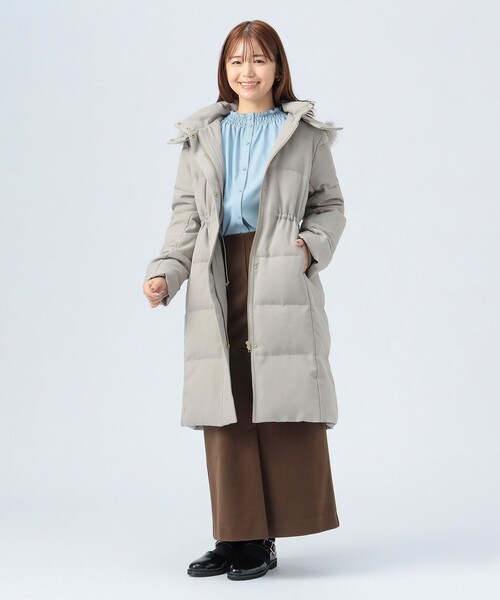 セール】撥水 ダウン ロングコート（ダウンジャケット/コート）｜BEAMS