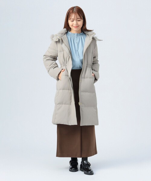 セール】【撥水】 ダウン ロングコート（ダウンジャケット/コート