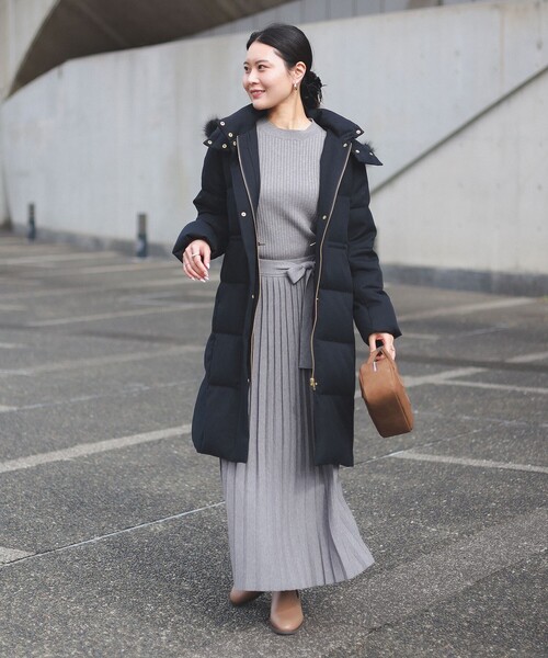 撥水 ダウン ロングコート（ダウンジャケット/コート）｜BEAMS HEART