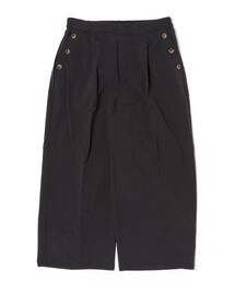 サラもちライト快適ワイドパンツ55丈