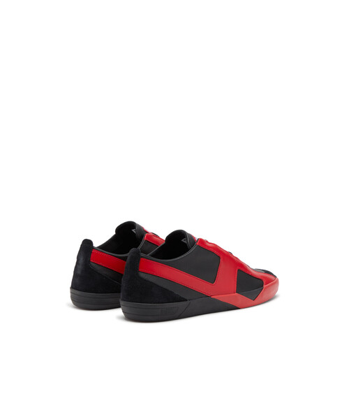 DIESEL(ディーゼル)の「メンズ スニーカー SLANTE-D S-SLANTE-D LOW(スニーカー・メンズ・ブラック×レッド/ホワイト×レッド/グレー系その他/ブラック×ブラック・42/43/44/41/40)」の13枚目の写真