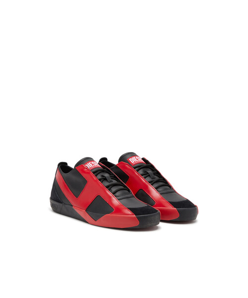 DIESEL(ディーゼル)の「メンズ スニーカー SLANTE-D S-SLANTE-D LOW(スニーカー・メンズ・ブラック×レッド/ホワイト×レッド/グレー系その他/ブラック×ブラック・42/43/44/41/40)」の17枚目の写真