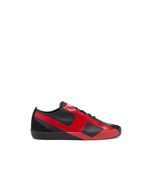 DIESEL(ディーゼル)の「メンズ スニーカー SLANTE-D S-SLANTE-D LOW(スニーカー・メンズ・ブラック×レッド/ホワイト×レッド/グレー系その他/ブラック×ブラック・42/43/44/41/40)」の18枚目の写真