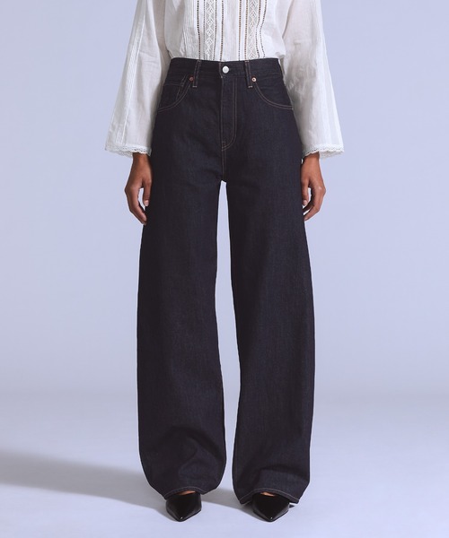 BLUETAB(TM) DROP Levi's バレルジーンズ ダークインディゴ Levi's/リーバイス BLUETAB(TM) DROP バレルジーンズ ダークインディゴ