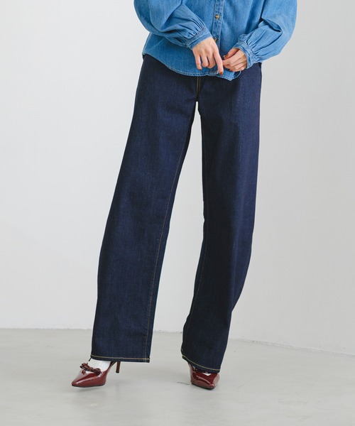 リーバイスバレルジーンズ ダークブルー Levi's/リーバイス BLUETAB(TM) バレルジーンズ ダークインディゴ