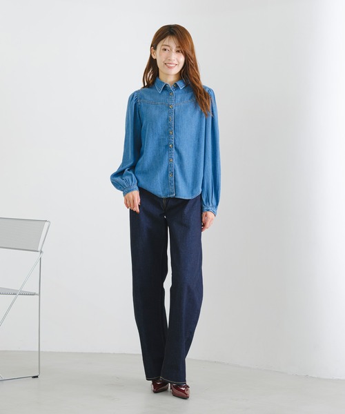 Levi's/リーバイス BLUETAB(TM) DROP バレルジーンズ ダークインディゴ