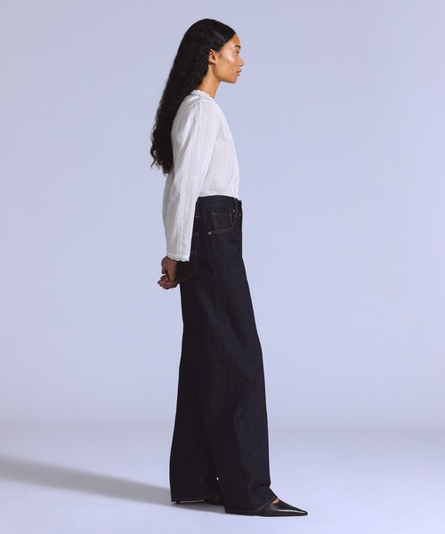 Levi's/リーバイス BLUETAB(TM) DROP バレルジーンズ ダークインディゴ