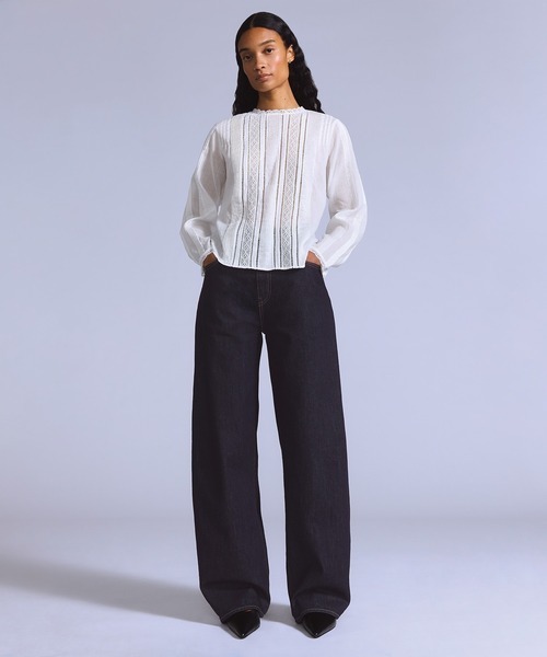 Levi's/リーバイス BLUETAB(TM) DROP バレルジーンズ ダークインディゴ