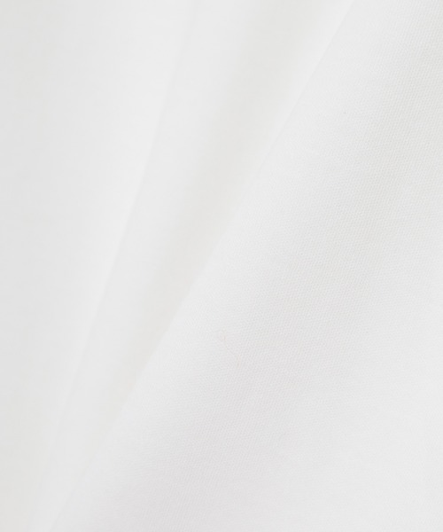 GLACIER lusso（グラシアルッソ）の「ノンステッチＶネックＴ（Tシャツ/カットソー・レディース・モカ/ホワイト/ブルーグリーン/ブラック・S/M/LL/L）」の9枚目の写真