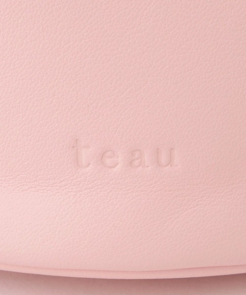 ROPE'(ロペ)の「【teau・牛革・マルチWAY】panier vine shoulder bag/持ち手長さ調整可能(ハンドバッグ・レディース・キャメル/ピンク/グレー/イエロー/ブラック・FREE)」の12枚目の写真