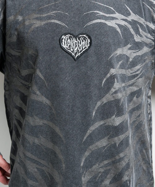 BACKSTAGE PASS(バックステージパス)の「CRIMSON GHOST LS(クリムゾン ゴースト LS)ビッグシルエット クルーネック プリント ロンT(Tシャツ/カットソー・メンズ・ブラック/ダークグレー/ホワイト系その他・FREE)」の19枚目の写真