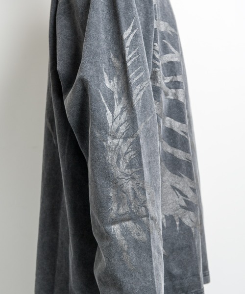 BACKSTAGE PASS(バックステージパス)の「CRIMSON GHOST LS(クリムゾン ゴースト LS)ビッグシルエット クルーネック プリント ロンT(Tシャツ/カットソー・メンズ・ブラック/ダークグレー/ホワイト系その他・FREE)」の20枚目の写真