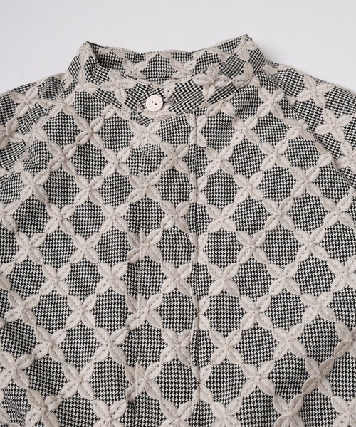 mintdesigns(ミントデザインズ)の「MIX CHECK LITTLE JACKET(ブルゾン・レディース・ホワイト/ブラック・ONESIZE)」の17枚目の写真